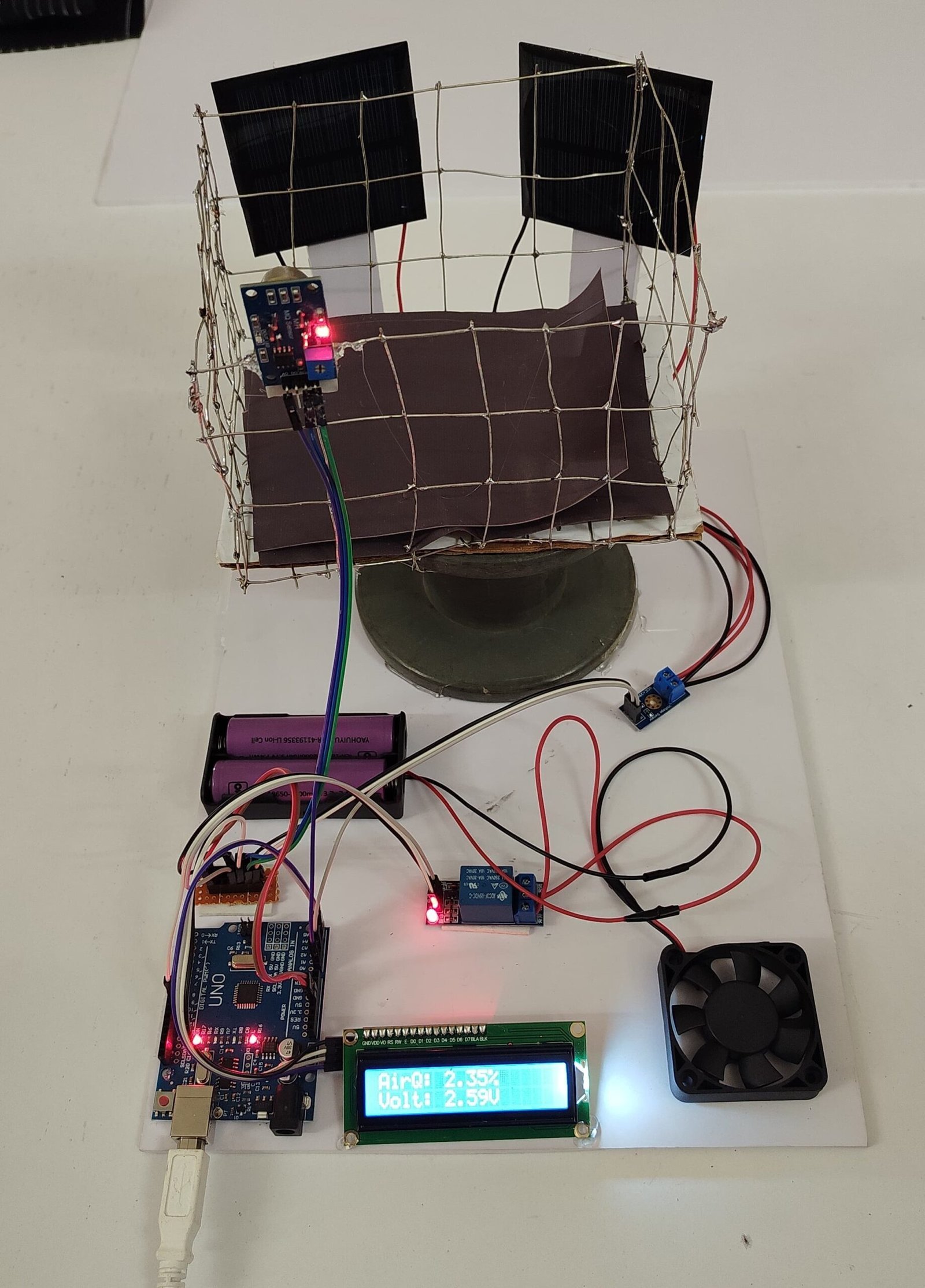 Arduino Thermoelectric Generator System