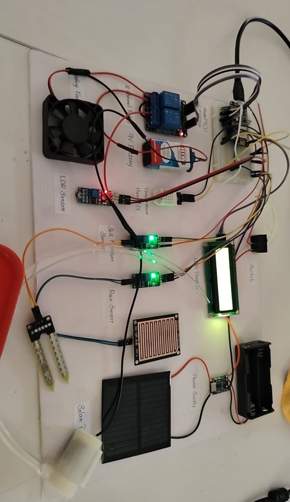 IOT Plant Monitoring System for smart agriculture